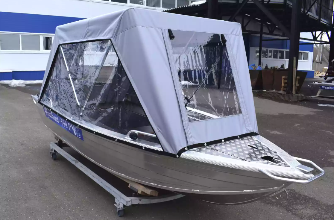 Алюминиевая лодка Wyatboat-390РМ в Серпухове