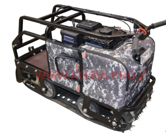 Мини мотобуксировщик КОЙРА "Вжик" (107 см) 7 л/с с ручным стартером в Серпухове