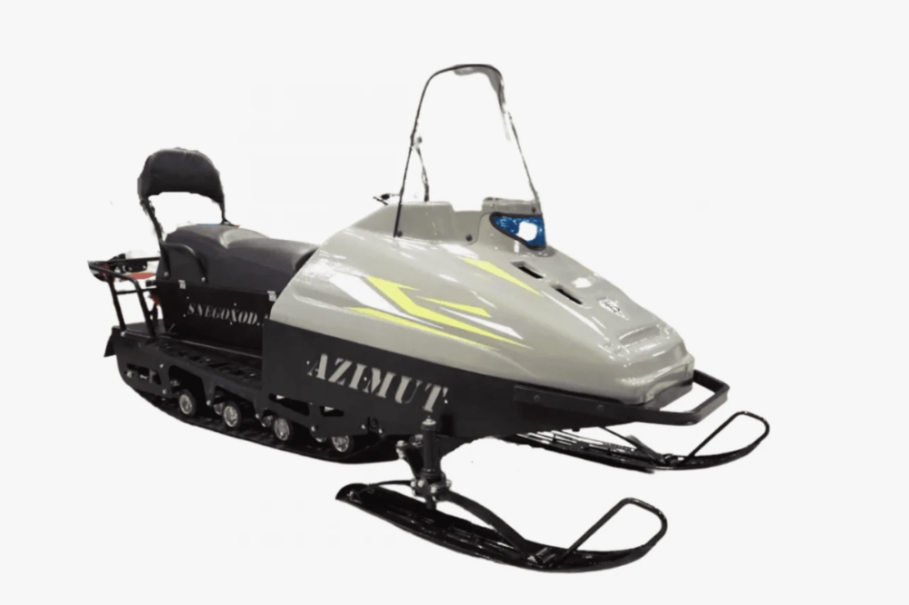 Миниснегоход Бурлак Азимут 20 л.с. , эл.запуск, реверс, тормоз гидравл, капот серый в Серпухове