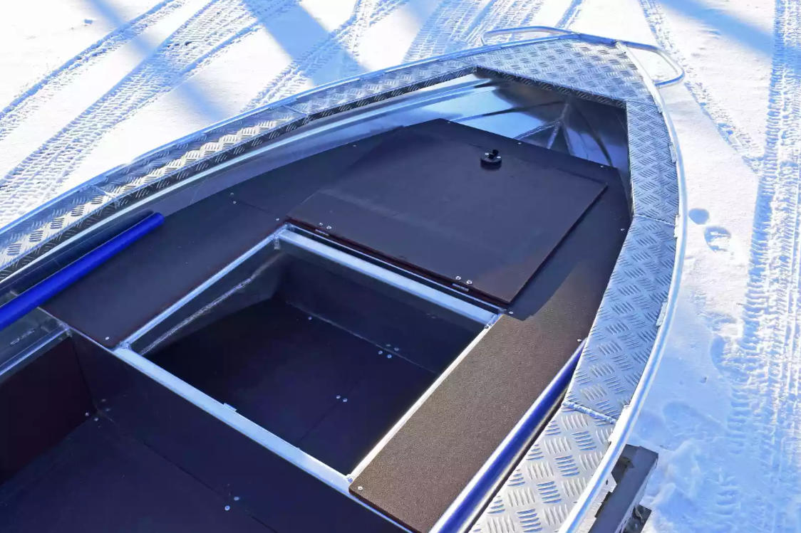 Алюминиевая лодка Wyatboat-370 Р FISH в Серпухове