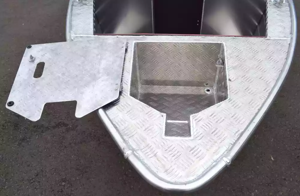Алюминиевая лодка Wyatboat-390 DCM Увеличенный борт в Серпухове