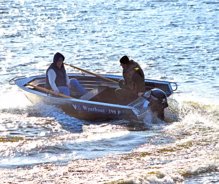 Алюминиевая лодка Wyatboat-390 P в Серпухове