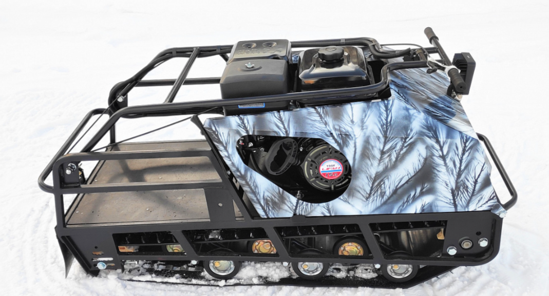 Мотобуксировщик Irondog (Железная собака) M500 20  Камуфляж Охотник в Серпухове