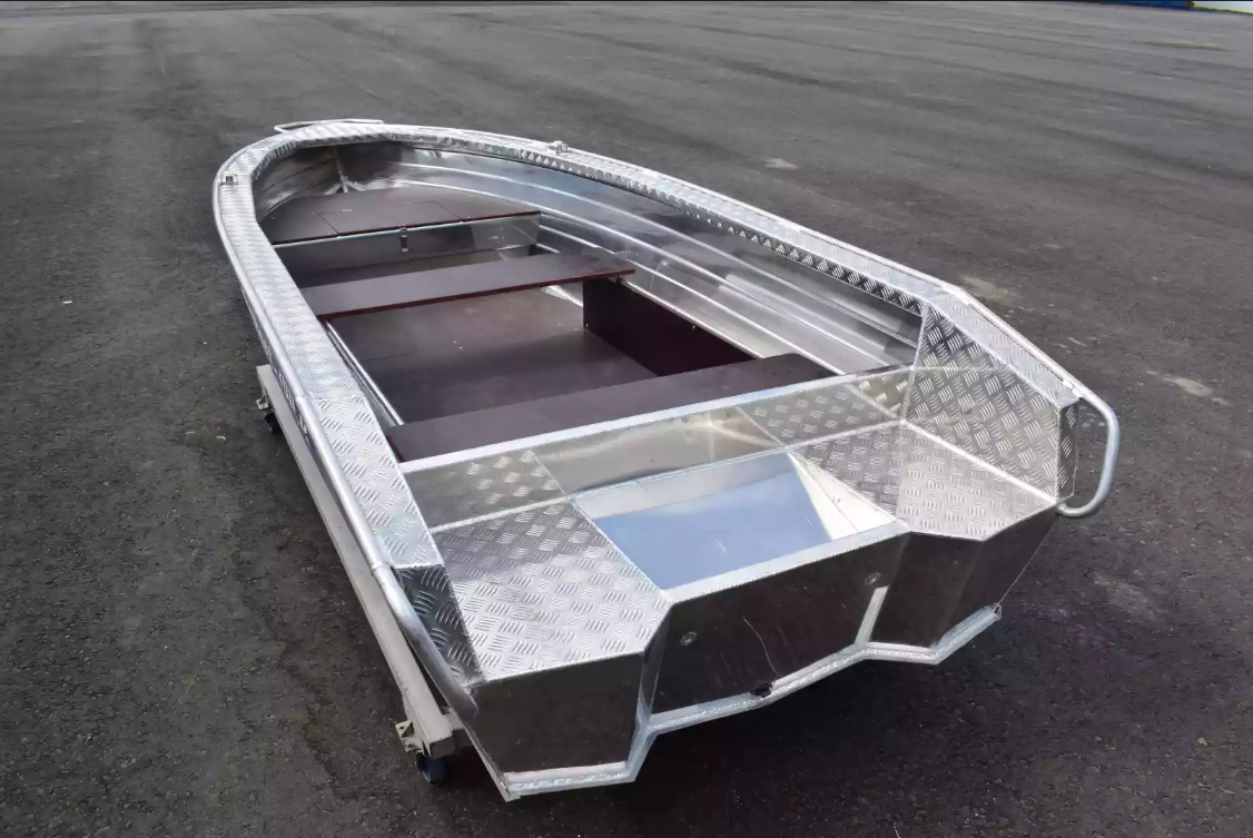 Алюминиевая лодка Wyatboat-390Р Увеличенный борт в Серпухове
