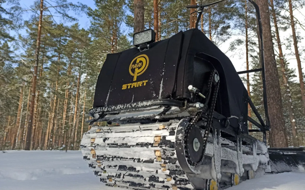 Мотобуксировщик РЫБАК СТАРТ Lifan 15 л.с (тканный капот) в Серпухове