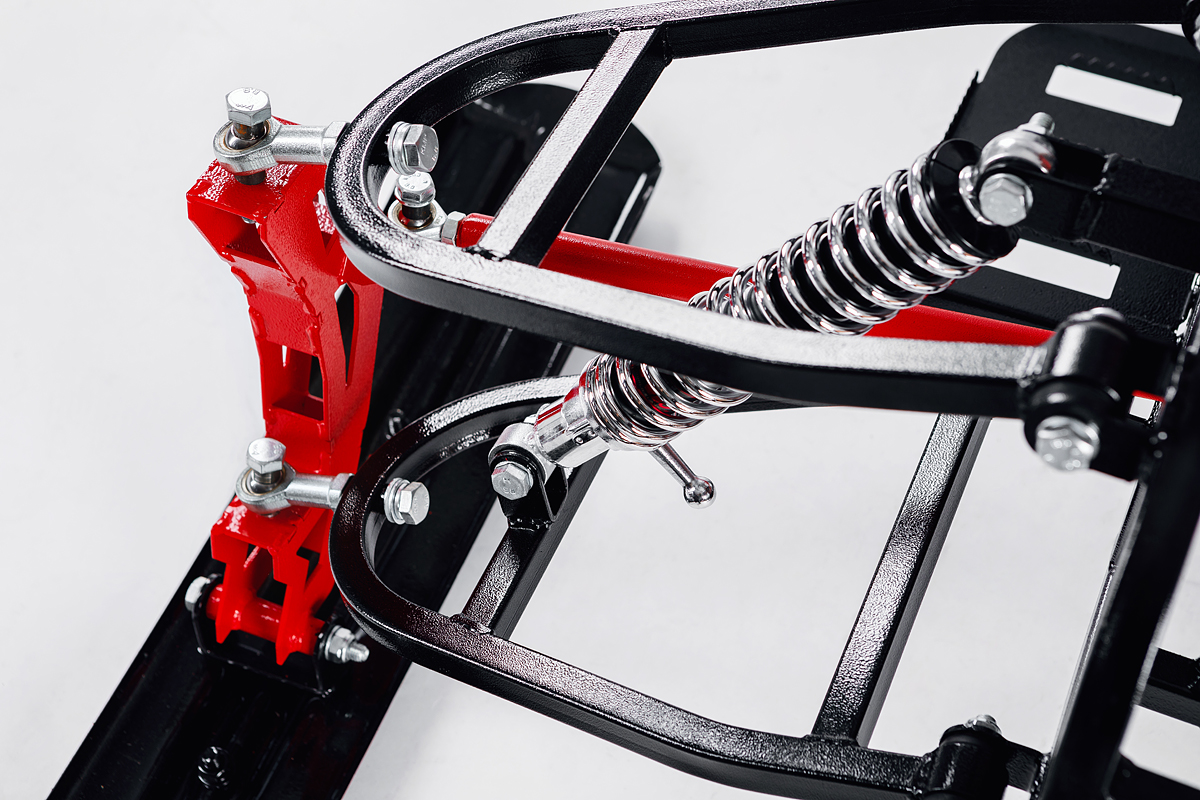 Лыжный модуль IKUDZO с подогревом ручек пластиковые лыжи в Серпухове