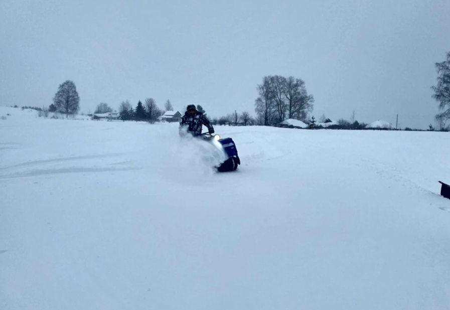 Мотобуксировщик Альбатрос-XLV 9 мини, тележки, 1250 мм в Серпухове