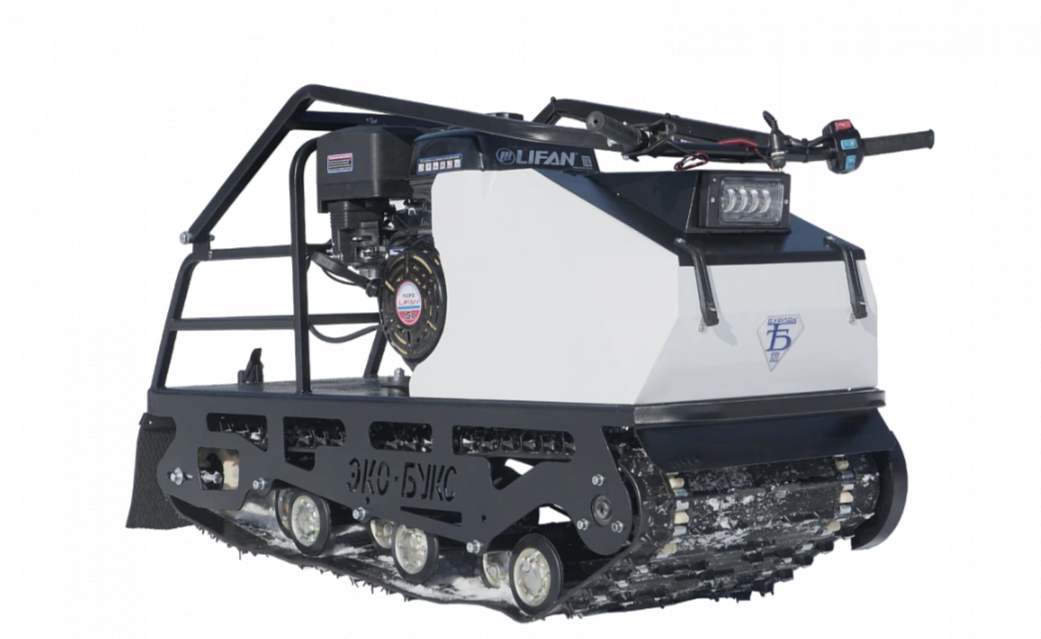 Мотобуксировщик ЭКО-букс V.2 15 л.с. (катковая подвеска, передний привод, длина 1450 мм) в Серпухове