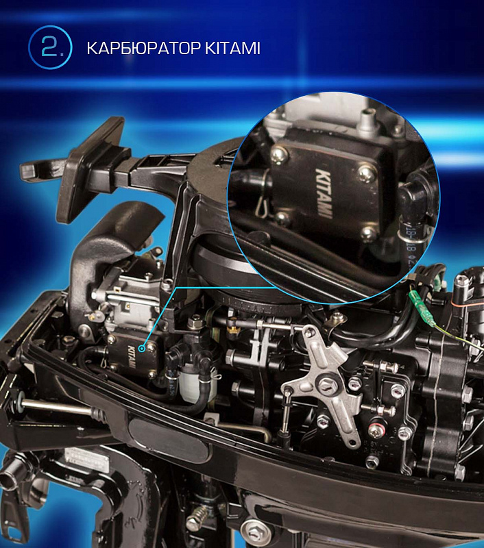 Лодочный мотор MARLIN PROLINE MP 9.9 (20) AWRL FORCE в Серпухове