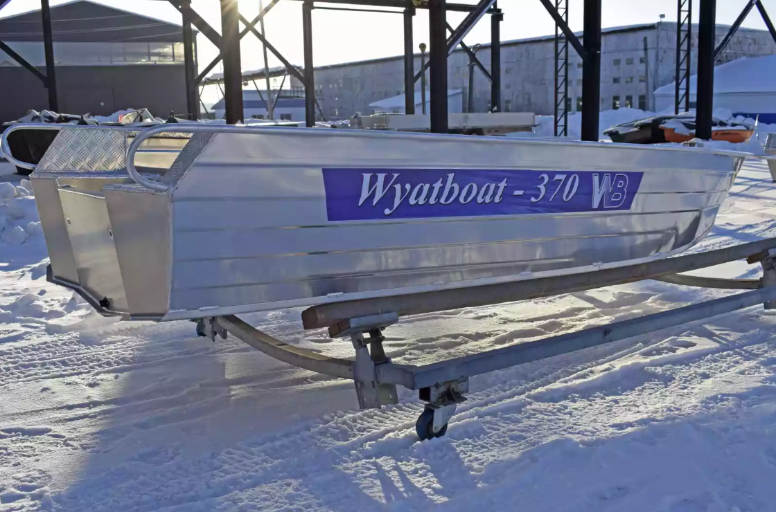 Алюминиевая лодка Wyatboat-370 Р в Серпухове
