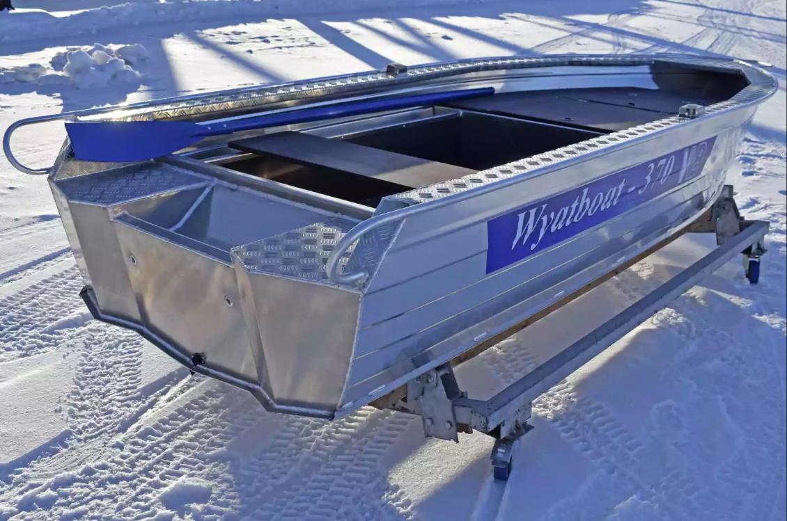 Алюминиевая лодка Wyatboat-370 Р FISH в Серпухове