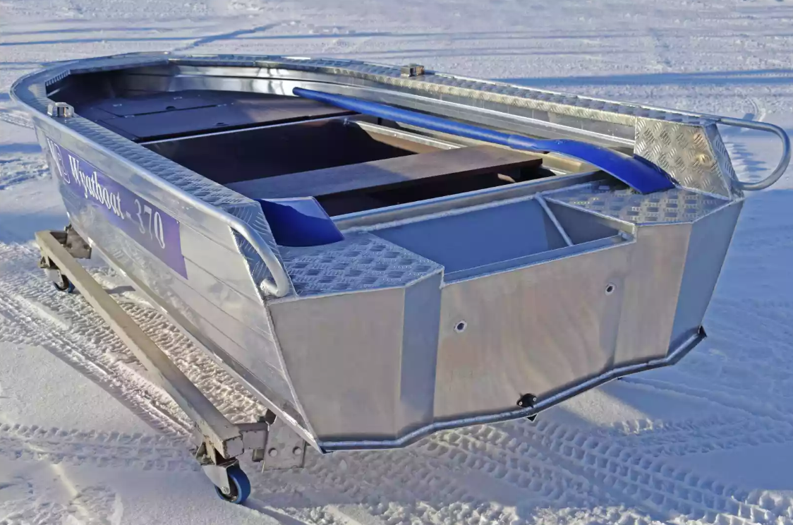Алюминиевая лодка Wyatboat-370 Р FISH в Серпухове