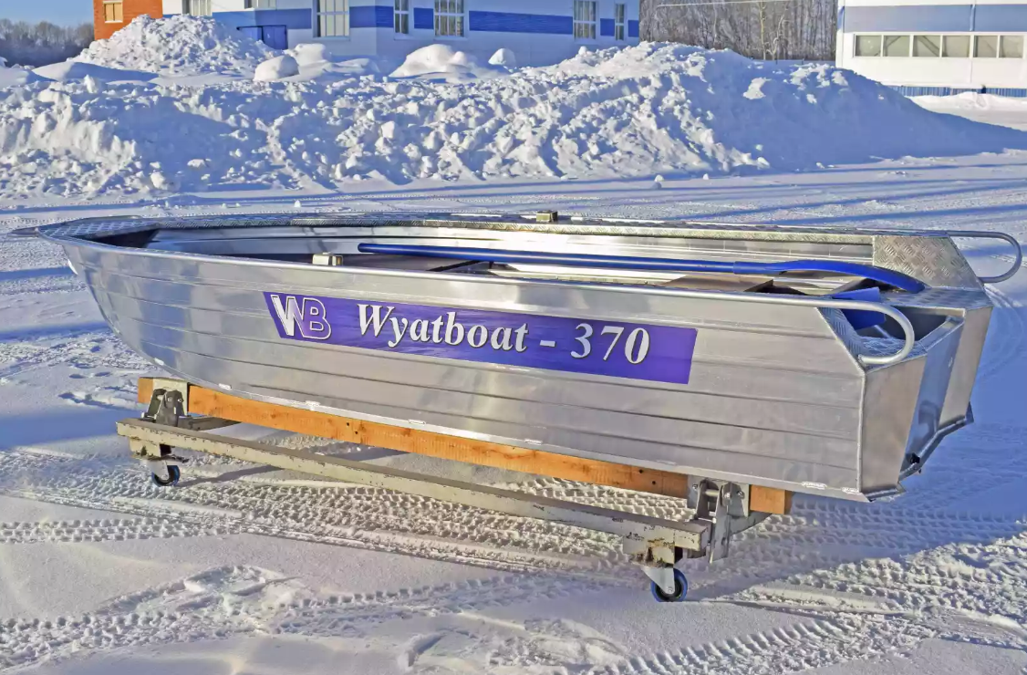 Алюминиевая лодка Wyatboat-370 Р FISH в Серпухове