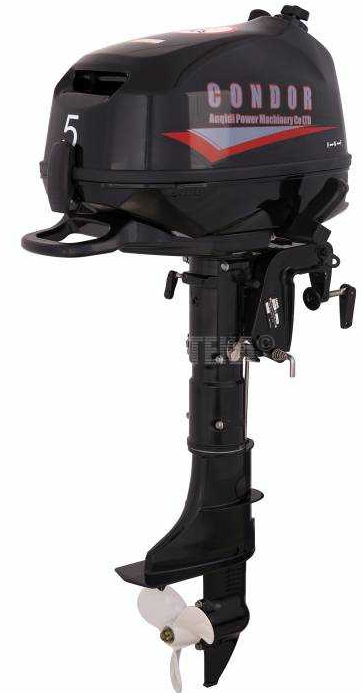 Лодочный мотор Condor F5HS без бака 12 л. в Серпухове