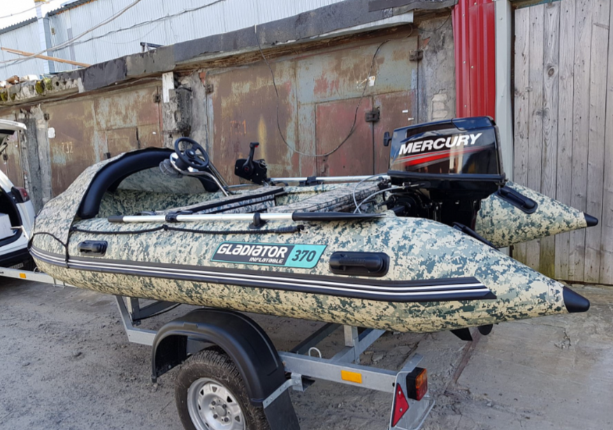 НАДУВНАЯ ЛОДКА GLADIATOR C370AL в Серпухове