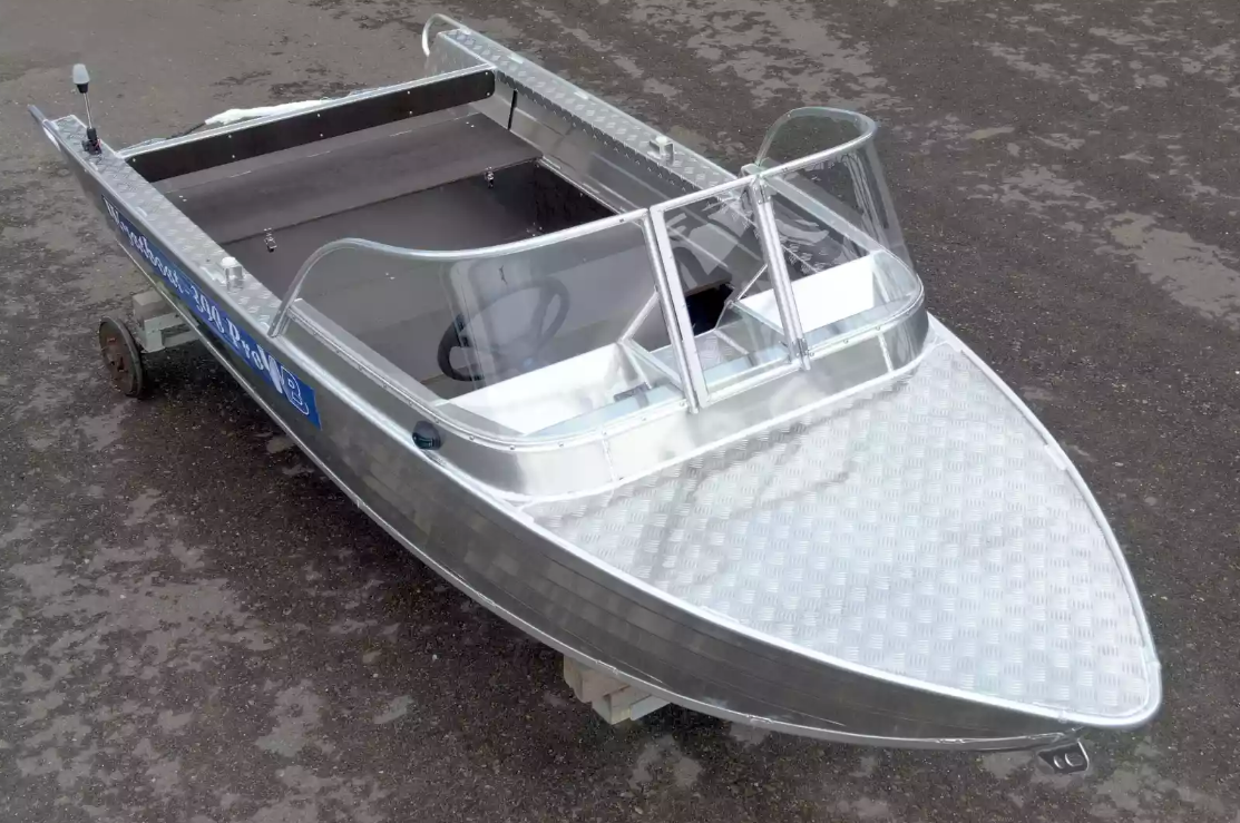 Алюминиевая лодка Wyatboat-390 Pro в Серпухове