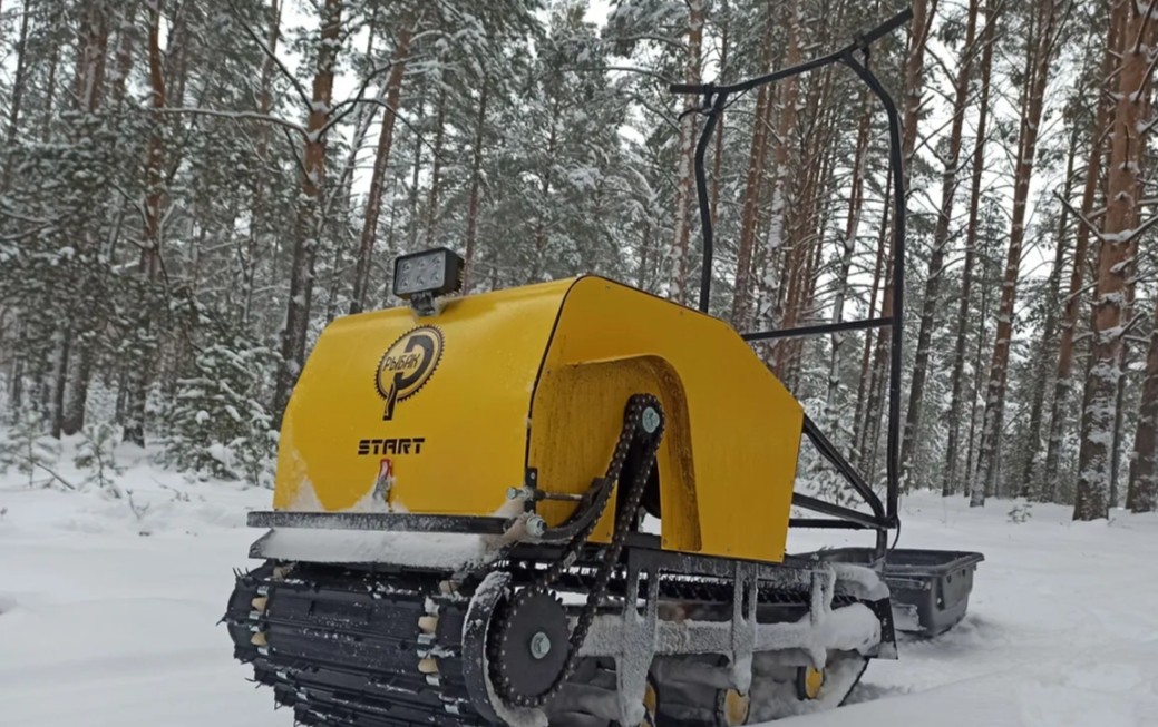 Мотобуксировщик РЫБАК СТАРТ Lifan 15 л.с. (металлический капот) в Серпухове