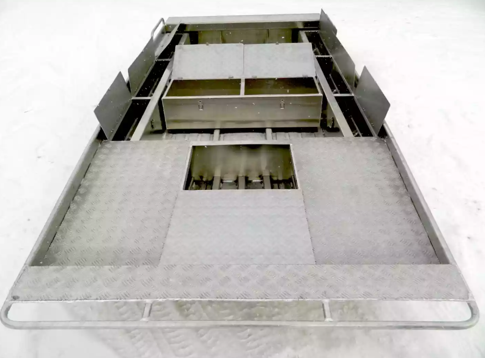 Алюминиевая лодка Wyatboat-390 Jonboat в Серпухове