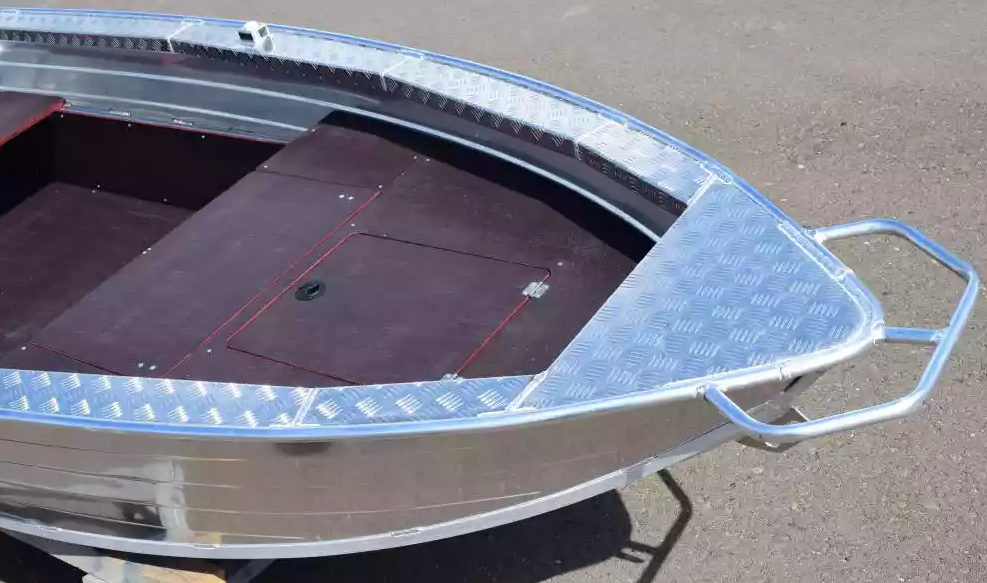 Алюминиевая лодка Wyatboat-390Р Fish в Серпухове