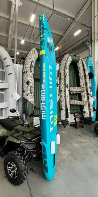 SUP (САП) Доска MISHIMO PRO-MAX Light Teal 11,6’ (355см) в Серпухове