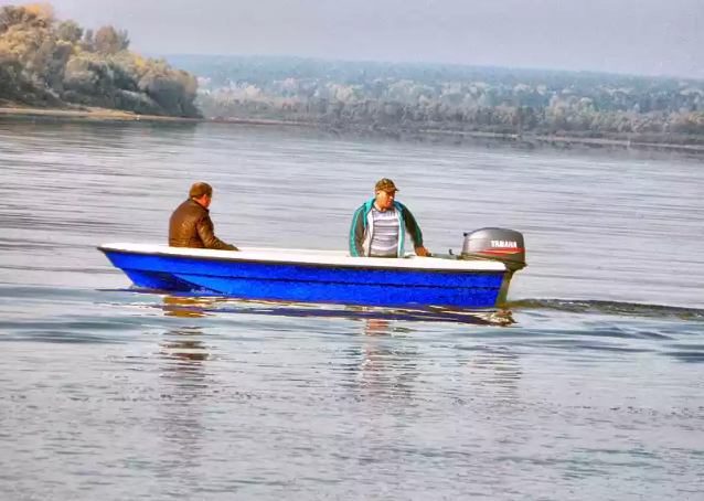 Стеклопластиковая лодка Wyatboat 430 тримаран в Серпухове