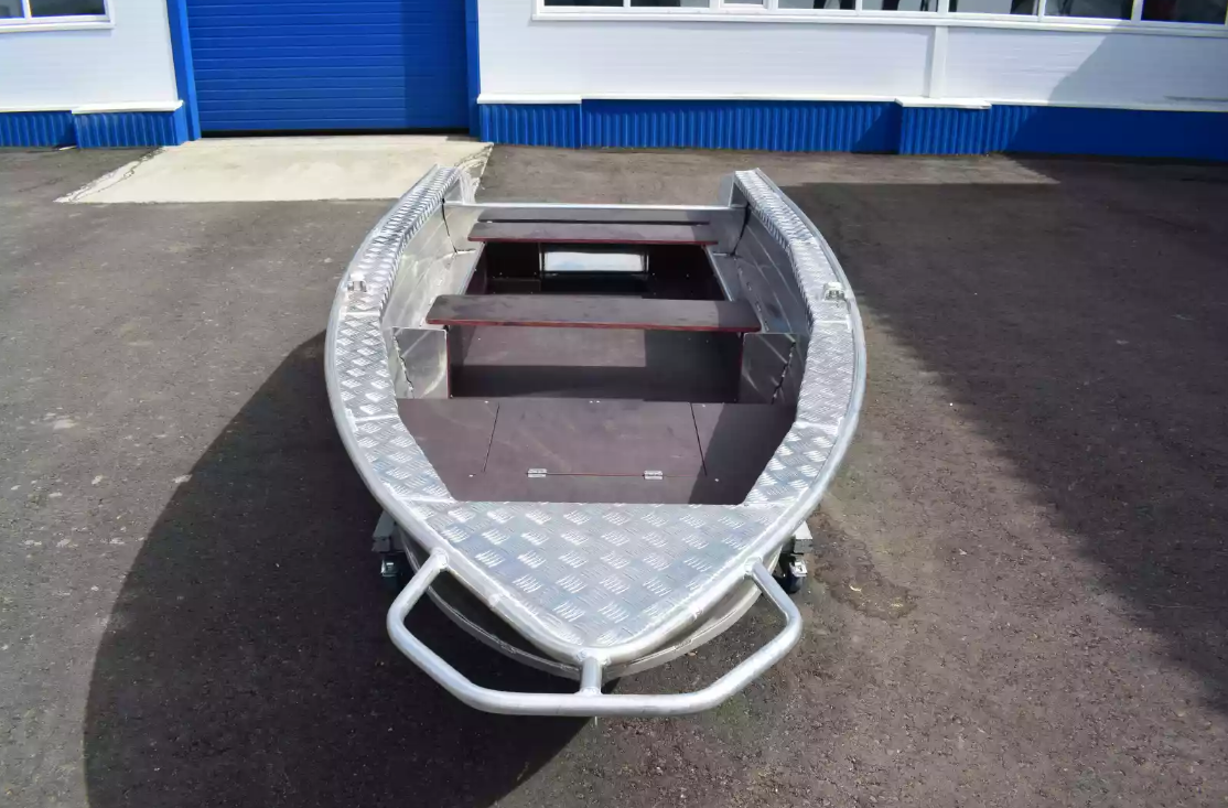 Алюминиевая лодка Wyatboat-390Р Увеличенный борт в Серпухове
