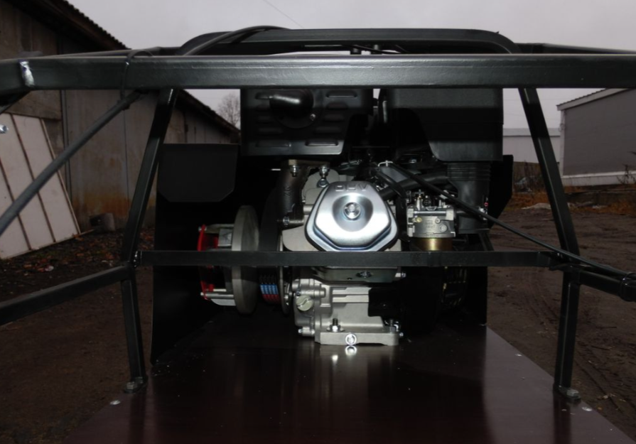 Мотобуксировщик AhtaR Зима 15 л/с с вариатором в Серпухове