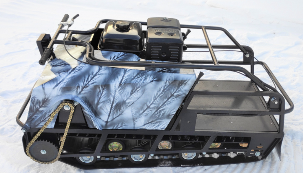 Мотобуксировщик Irondog (Железная собака) M500 20  Камуфляж Охотник в Серпухове