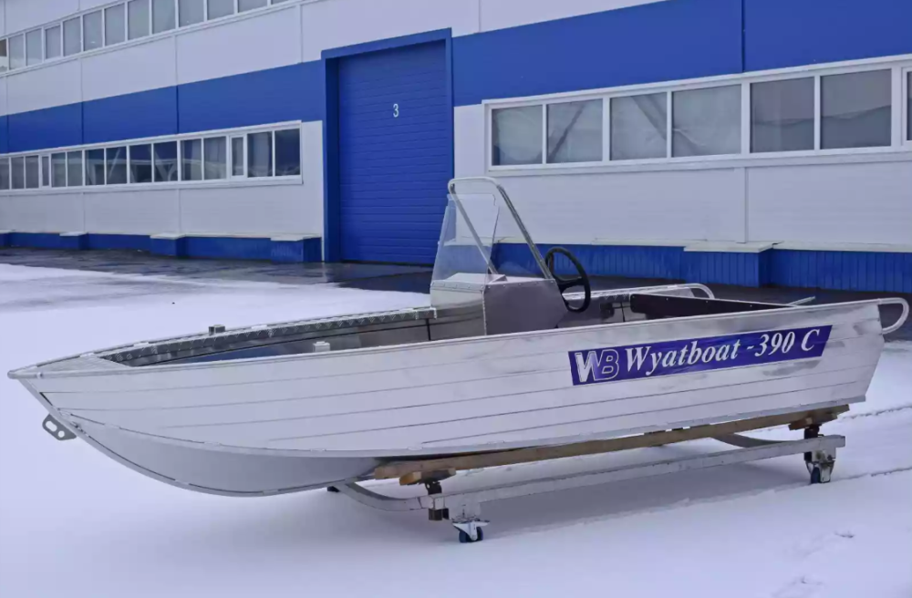 Алюминиевая лодка Wyatboat-390 C в Серпухове