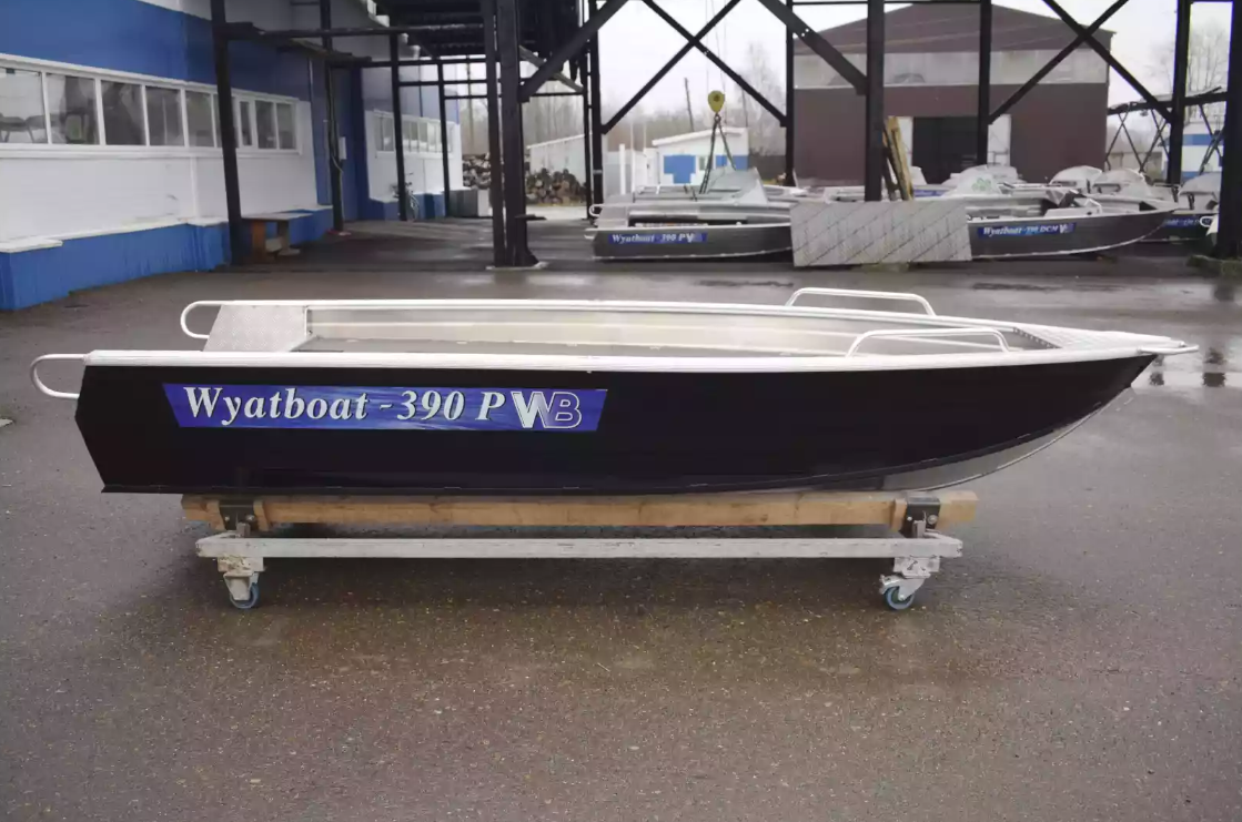 Алюминиевая лодка Wyatboat-390РМ в Серпухове