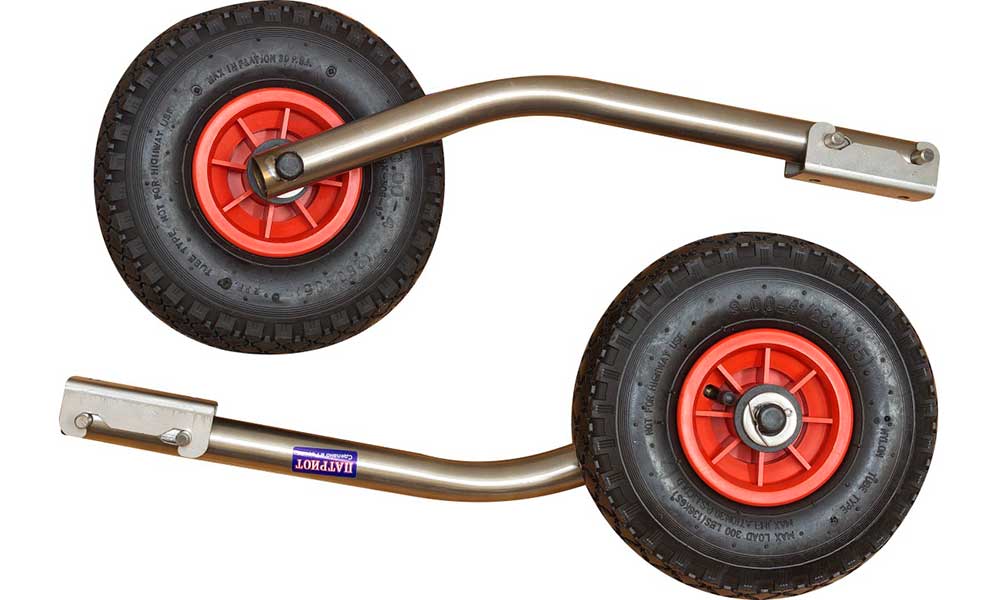 Транцевые колеса модульные удлиненные из нержавеющей стали в Серпухове