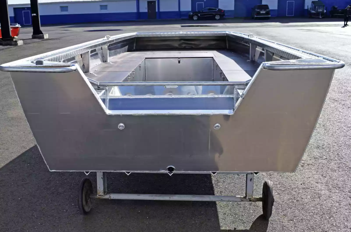 Алюминиевая лодка Wyatboat-490 Jonboat в Серпухове