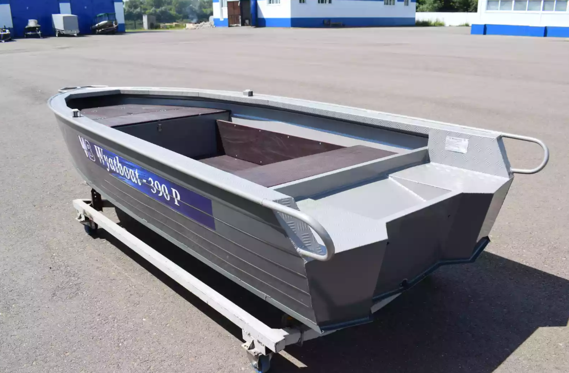 Алюминиевая лодка Wyatboat-390Р Fish в Серпухове