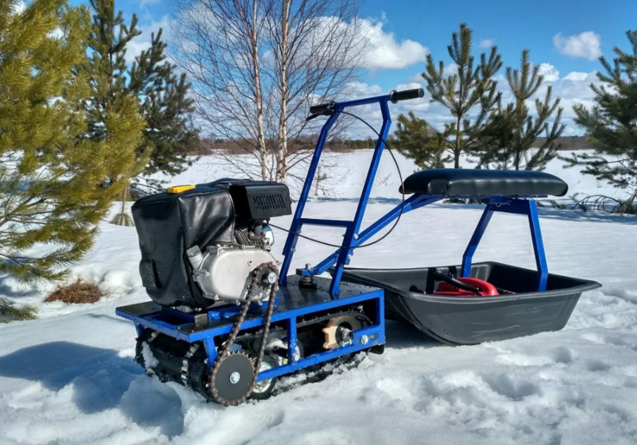 Мини-мотобуксировщик Альбатрос-М без фары в Серпухове