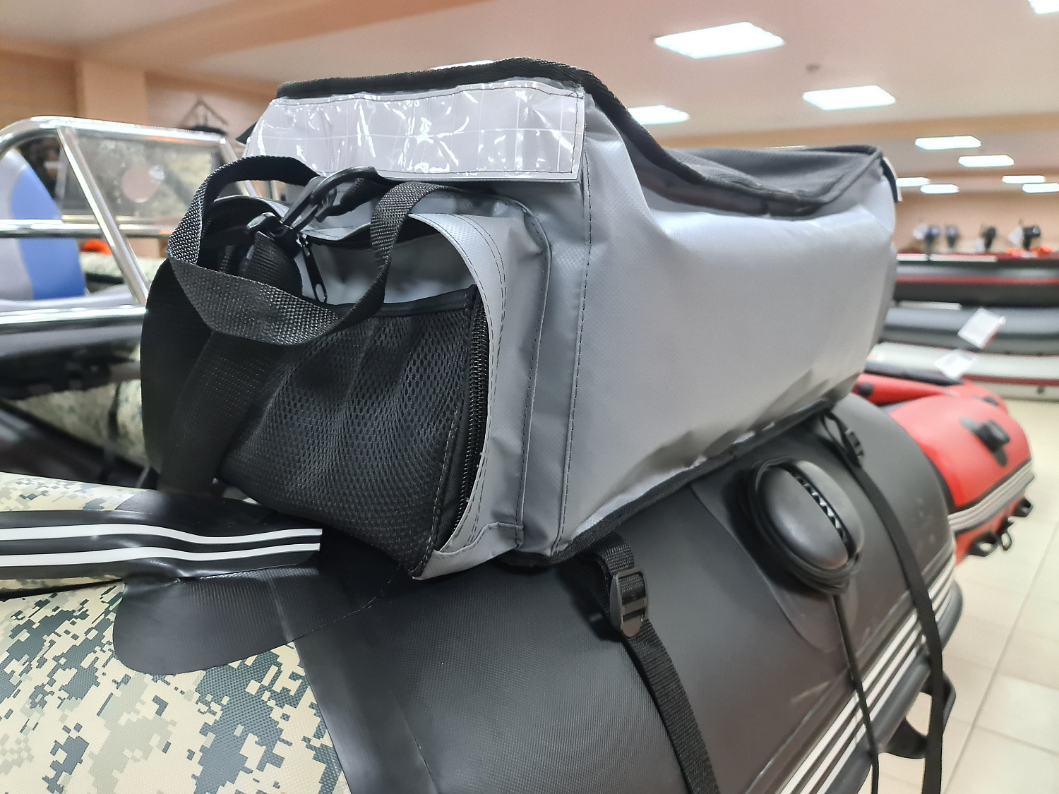 СУМКА ЛЮКС НА БАЛЛОН ДЛЯ ЛОДОК ПВХ 50Х25Х25 СМ в Серпухове