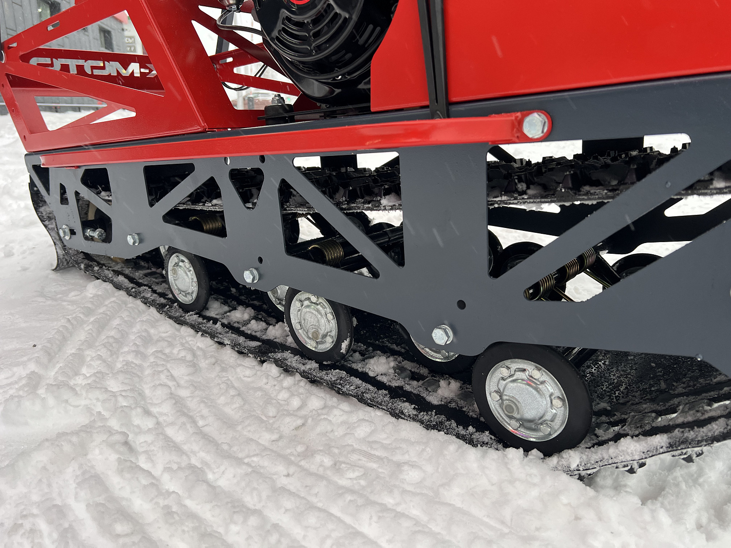 Мотобуксировщик EX-MOTO SNOWDOG S500 15л.с в Серпухове