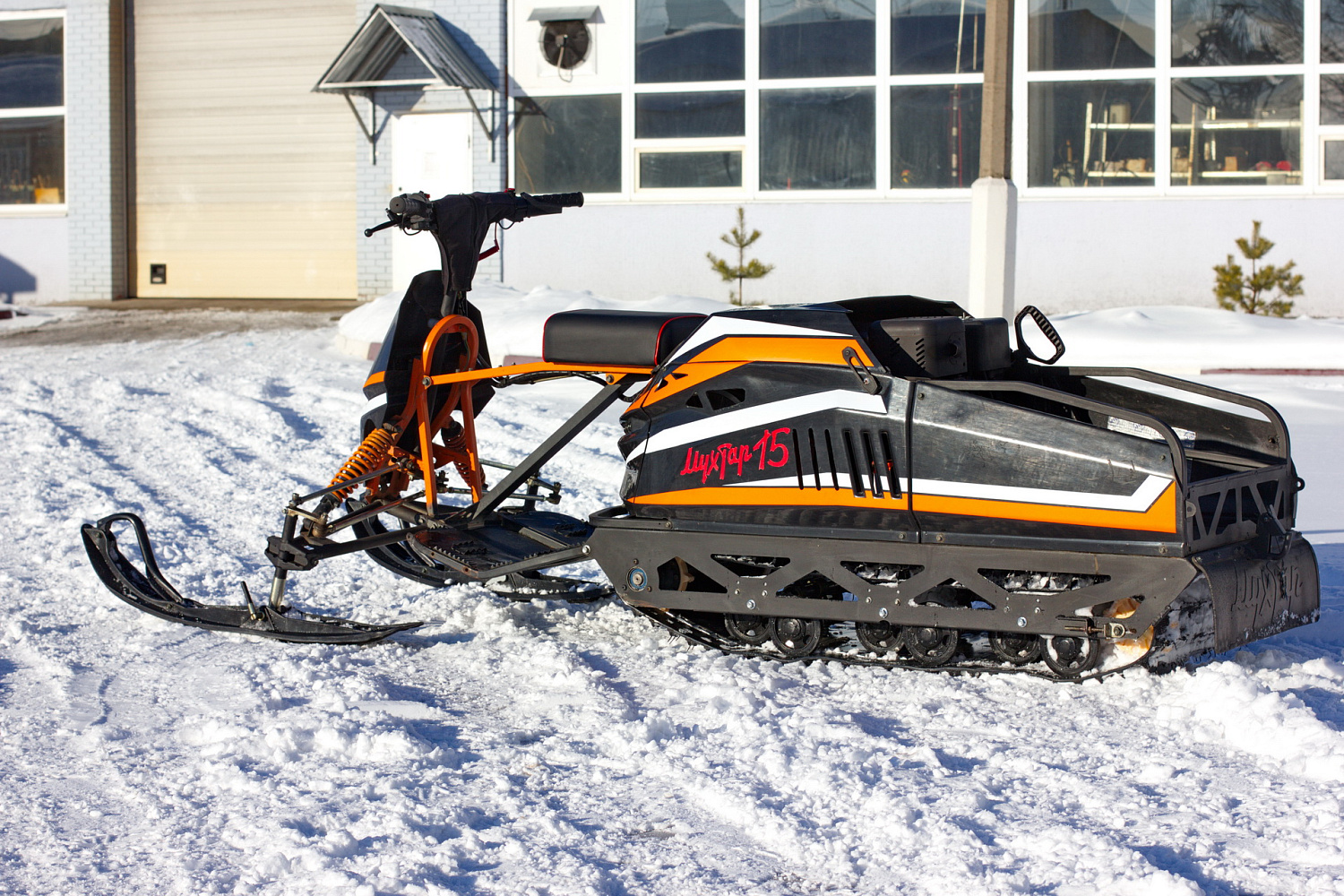 Мотобуксировщик IRBIS Мухтар 15 с лыжным модулем в комплекте в Серпухове